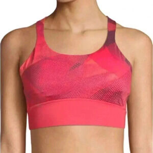 [M]Under Armour Breathelux Perforated Mid  Performance Sports Bra- NWOT